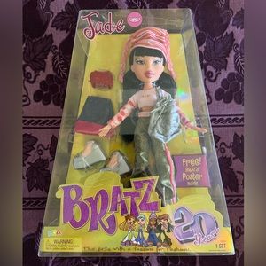 MGA Bratz 20 Yearz Jade 20th Anniversary Fashion Doll NIB + Poster